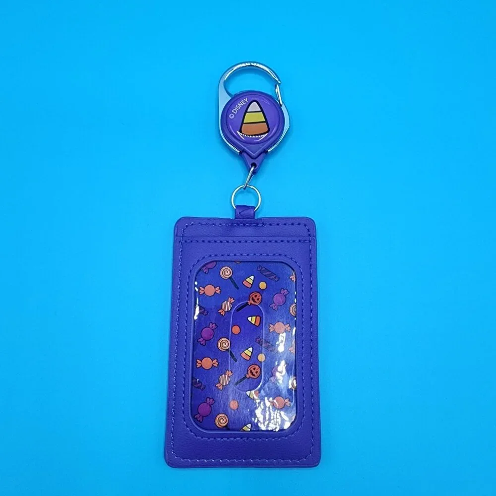 Loungefly Winnie the Pooh Trick or Treat Halloween Retractable Lanyard ID Holder